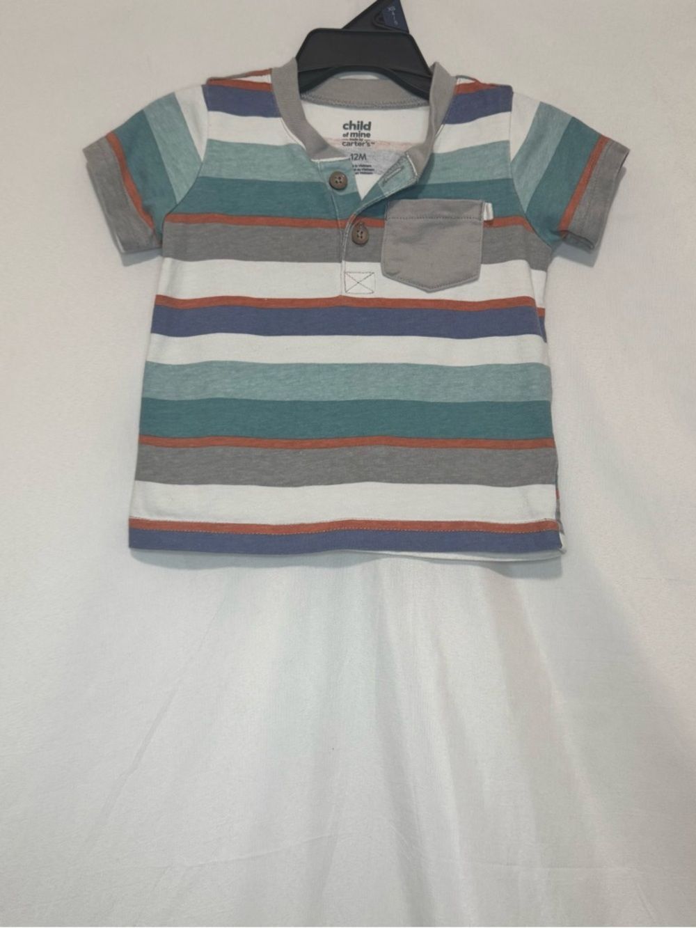 Child of mind Striped shirt size 12M